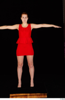  Charlie Red black high heels business dressed red dress standing t-pose whole body 0001.jpg
